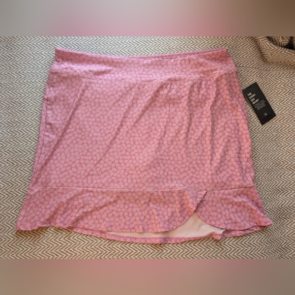 Etonic Pink Patterned Floral Mini Skirt - Picture 3 of 11